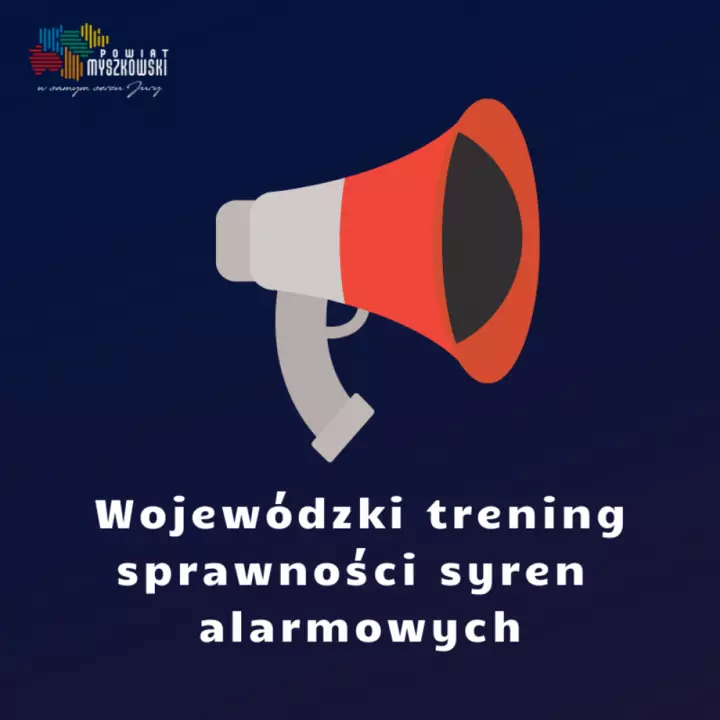 Zdjęcie: Wojewódzki trening sprawności syren alarmowych!