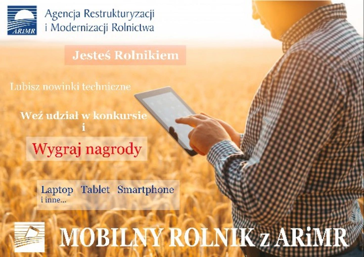 Zdjęcie: Konkurs "Mobilny Rolnik z ARiMR"