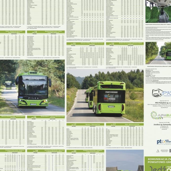 Zdjęcie: mapki sieci komunikacji autobusowej ...