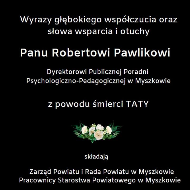 Zdjęcie: kondolencje