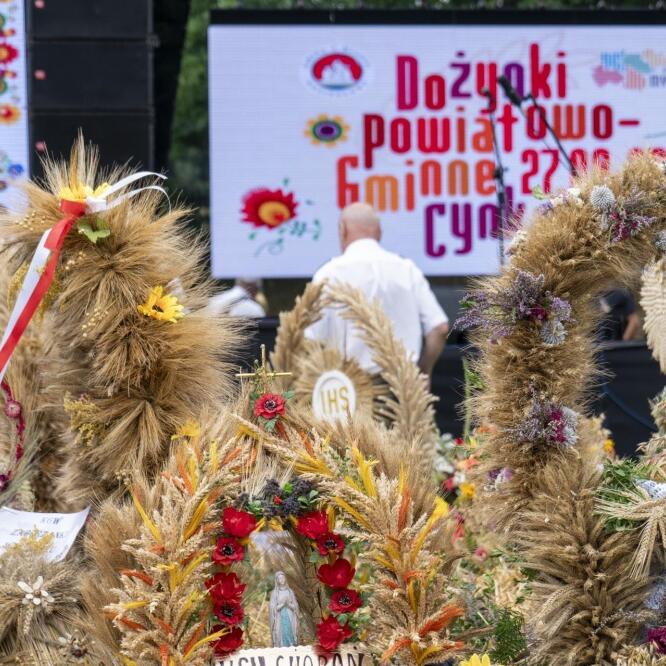 Zdjęcie: Dożynki Powiatowo-Gminne w Cynkowie