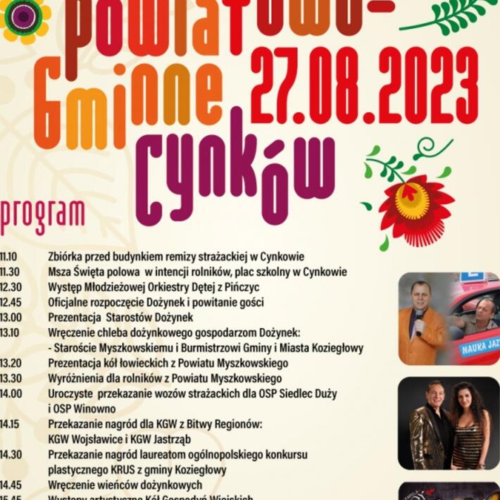Zdjęcie: Dożynki Powiatowo-Gminne 2023