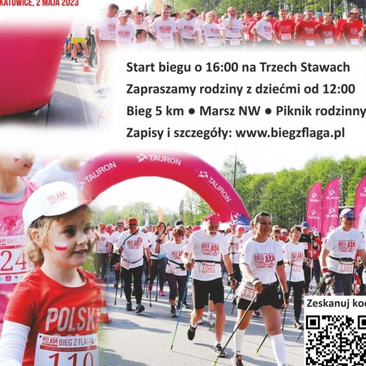 Zdjęcie: "Bieg z Flagą"