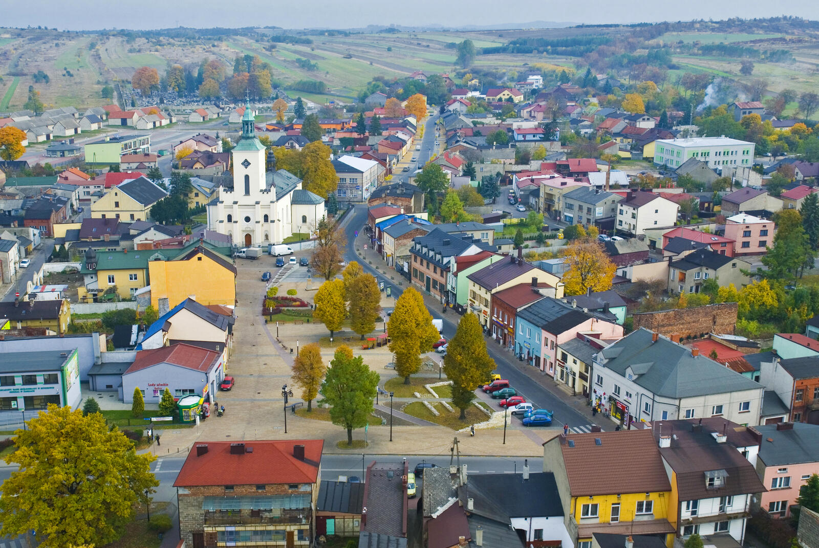 Rynek w Żarkach