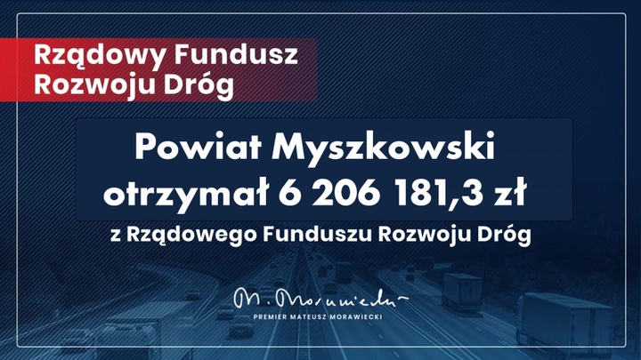 Zdjęcie: Kolejne miliony dla Powiatu Myszkowskiego